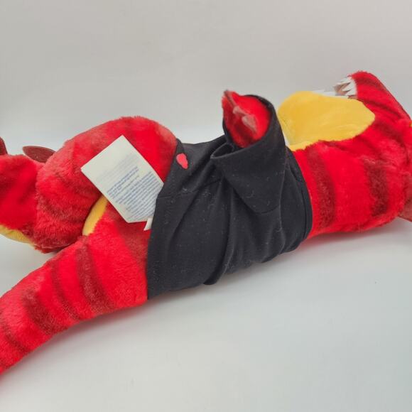 Build A Bear Raptor Red Dinosaur Plush 19" Dino T-shirt Stuffed Animal BAB 2022 - Picture 10 of 14